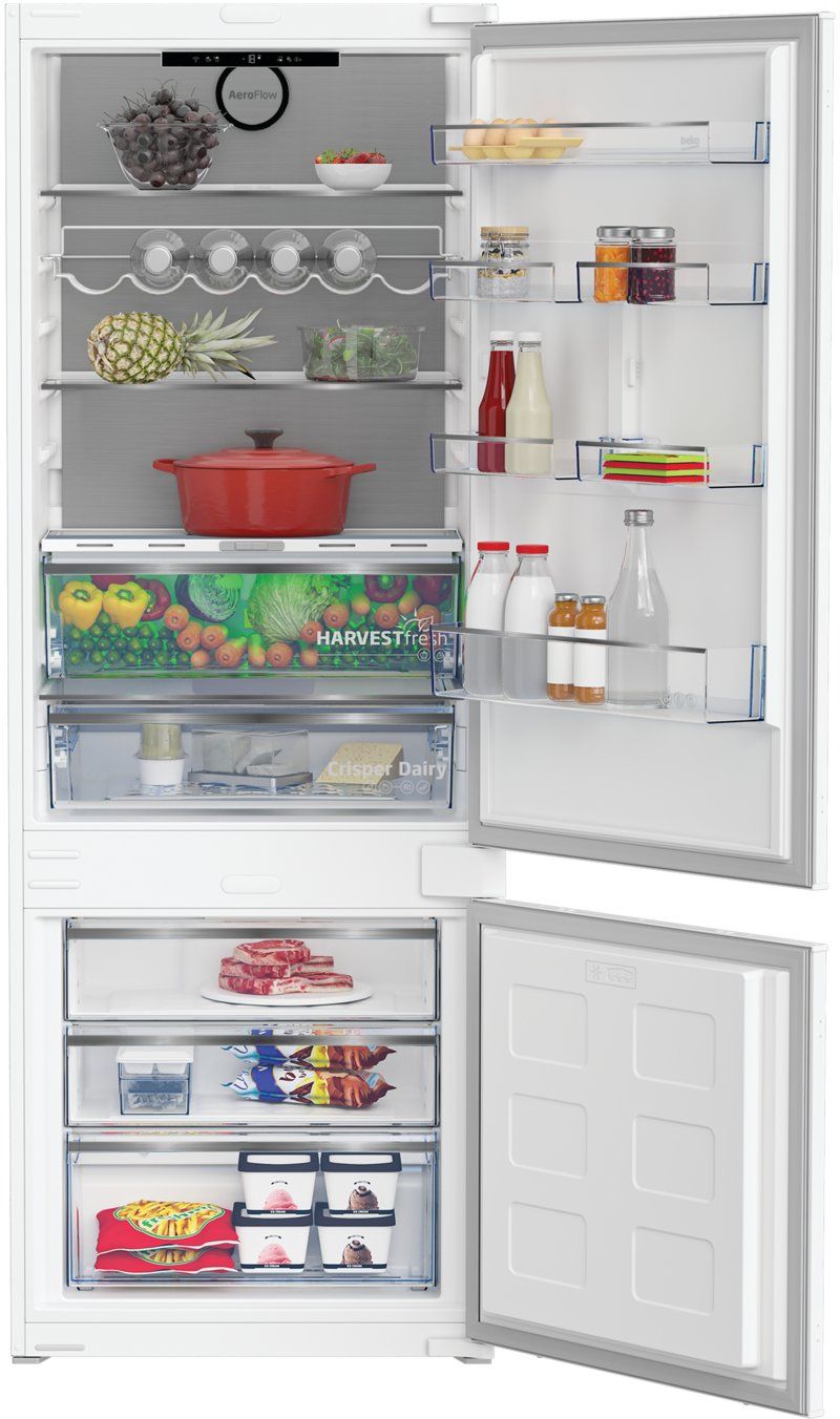 BEKO BCNE400E50SHN combiné réfrigérateur-congélateur - 193cm