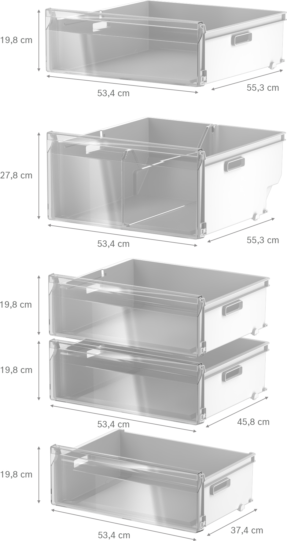 BOSCH GSN51VWDG surgélateur pose-libre - 161cm