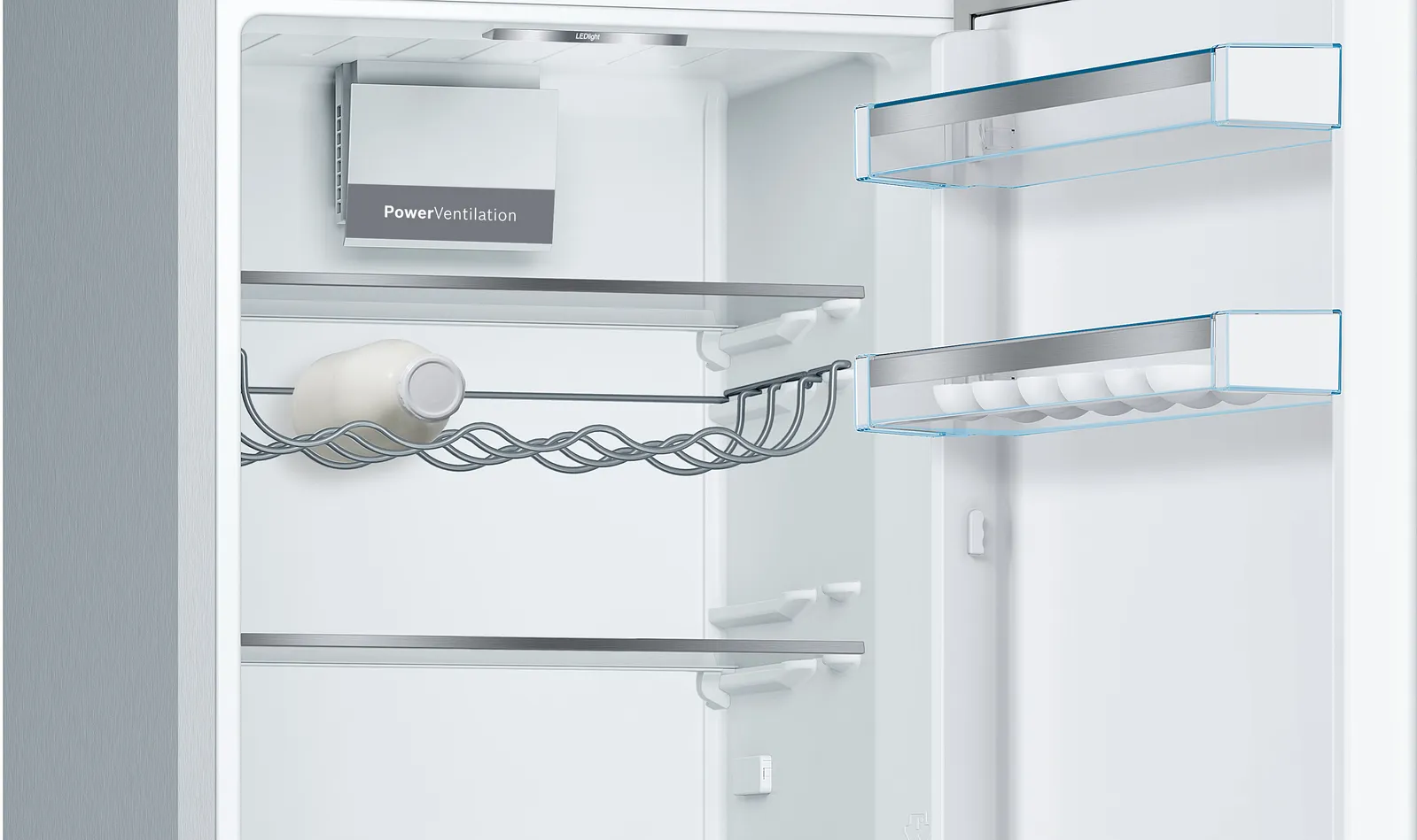 BOSCH KGE36ALCA SERIE 6 combiné réfrigérateur-congélateur pose-libre - 186cm