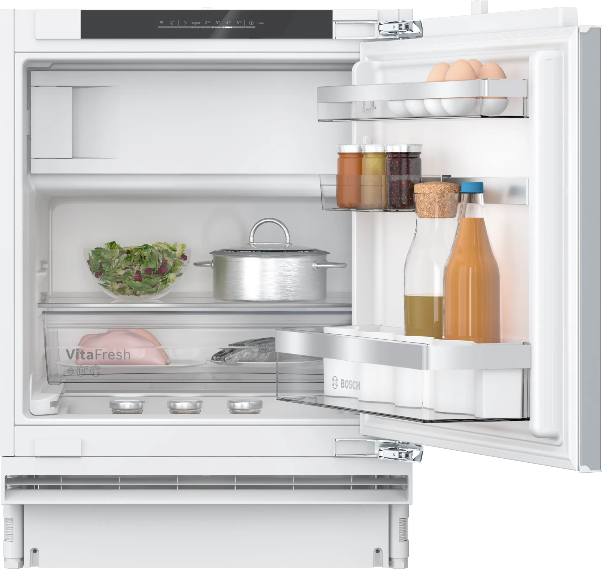 BOSCH KUL22ADD0 SERIE 6 réfrigérateur sous-encastable avec surgélateur - 82cm