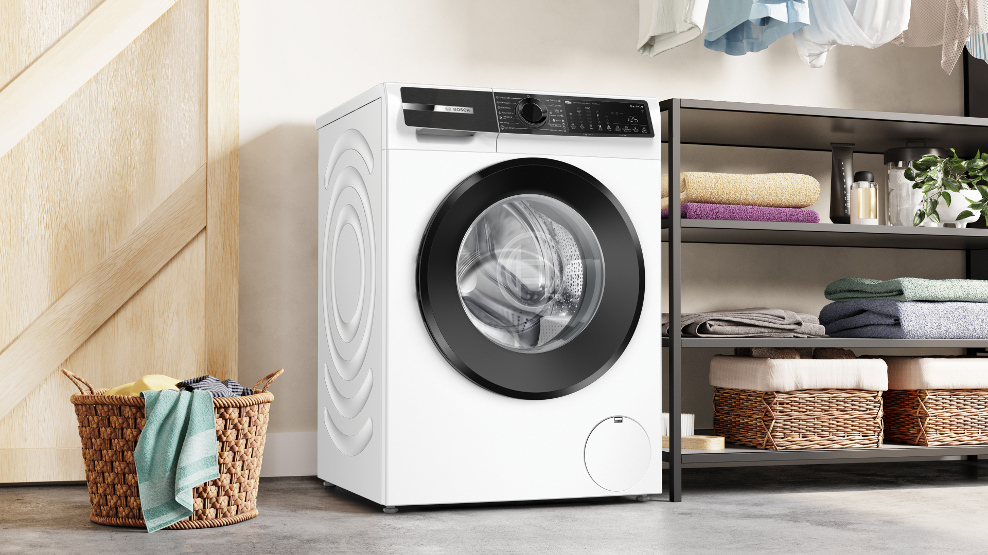 BOSCH WNG25401BY lave-linge séchant