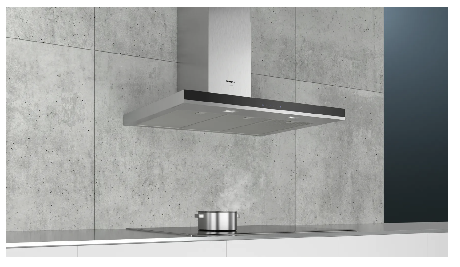SIEMENS LC96BHM50M IQ300 hotte décorative - 90cm