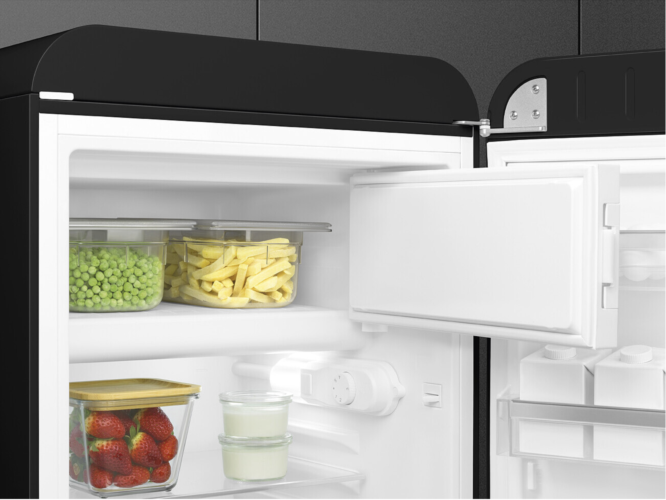SMEG FAB10RBL6 réfrigérateur pose-libre avec surgélateur - 96cm
