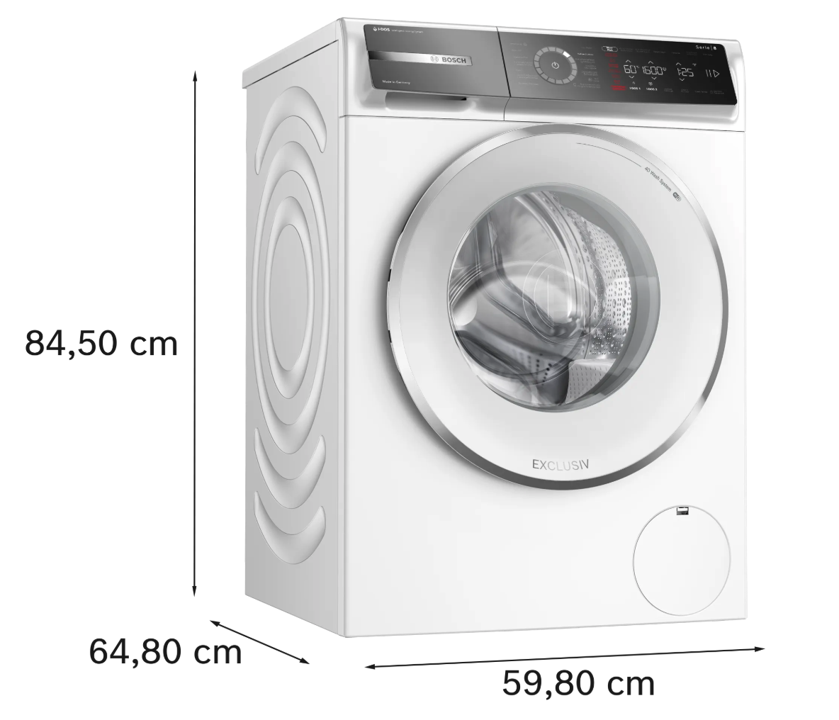 BOSCH WGB266A9FG lave-linge