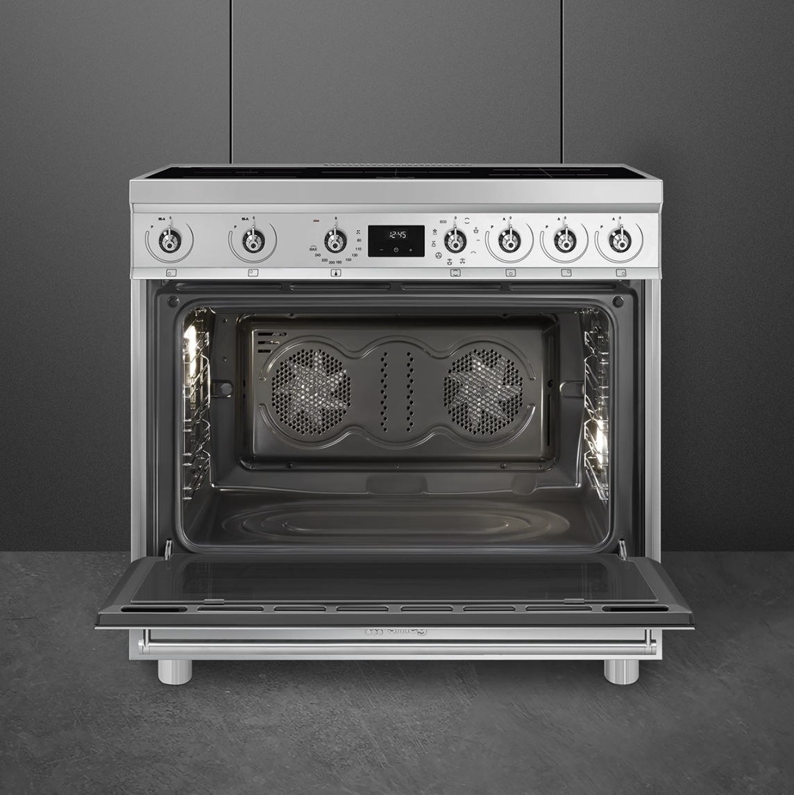 SMEG C9IMX2 cuisinière avec taque à induction - 90cm