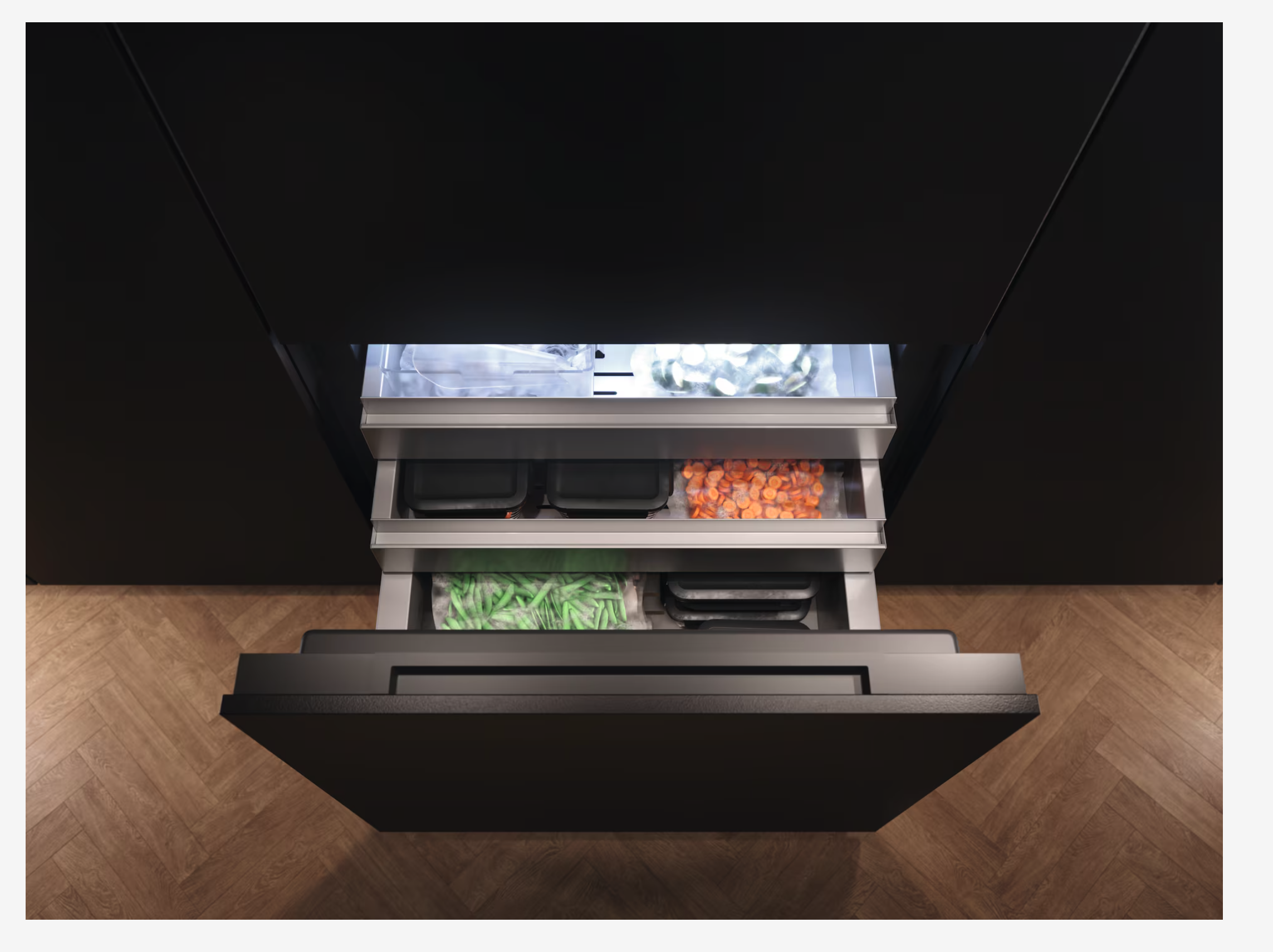 MIELE KFMC3834L combiné réfrigérateur-congélateur - 213cm