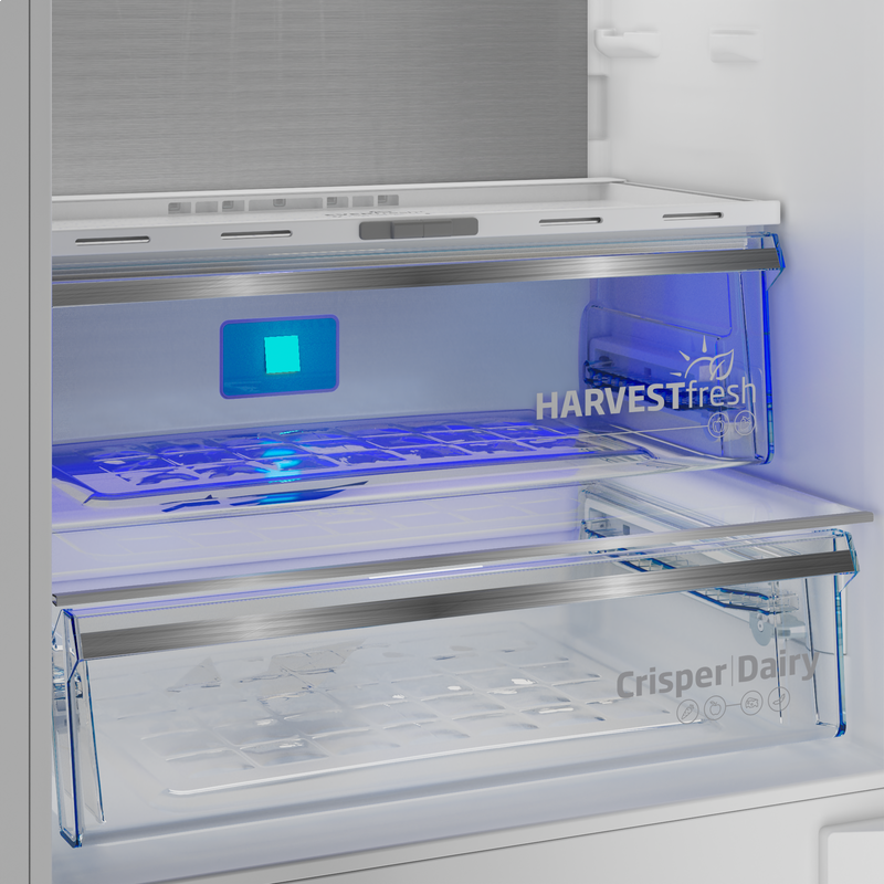 BEKO BCNE400E50SHN combiné réfrigérateur-congélateur - 193cm