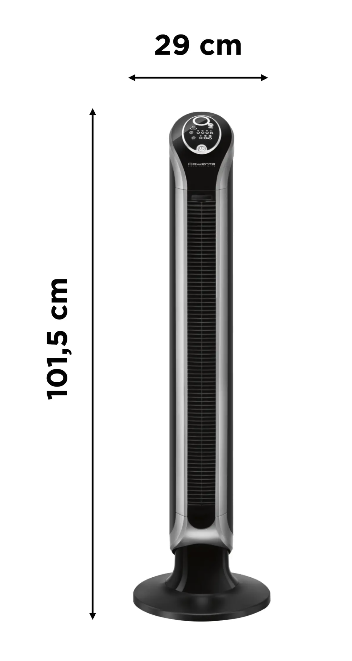 ROWENTA ROVU6670F0 ventilateur - ventilateur colonne