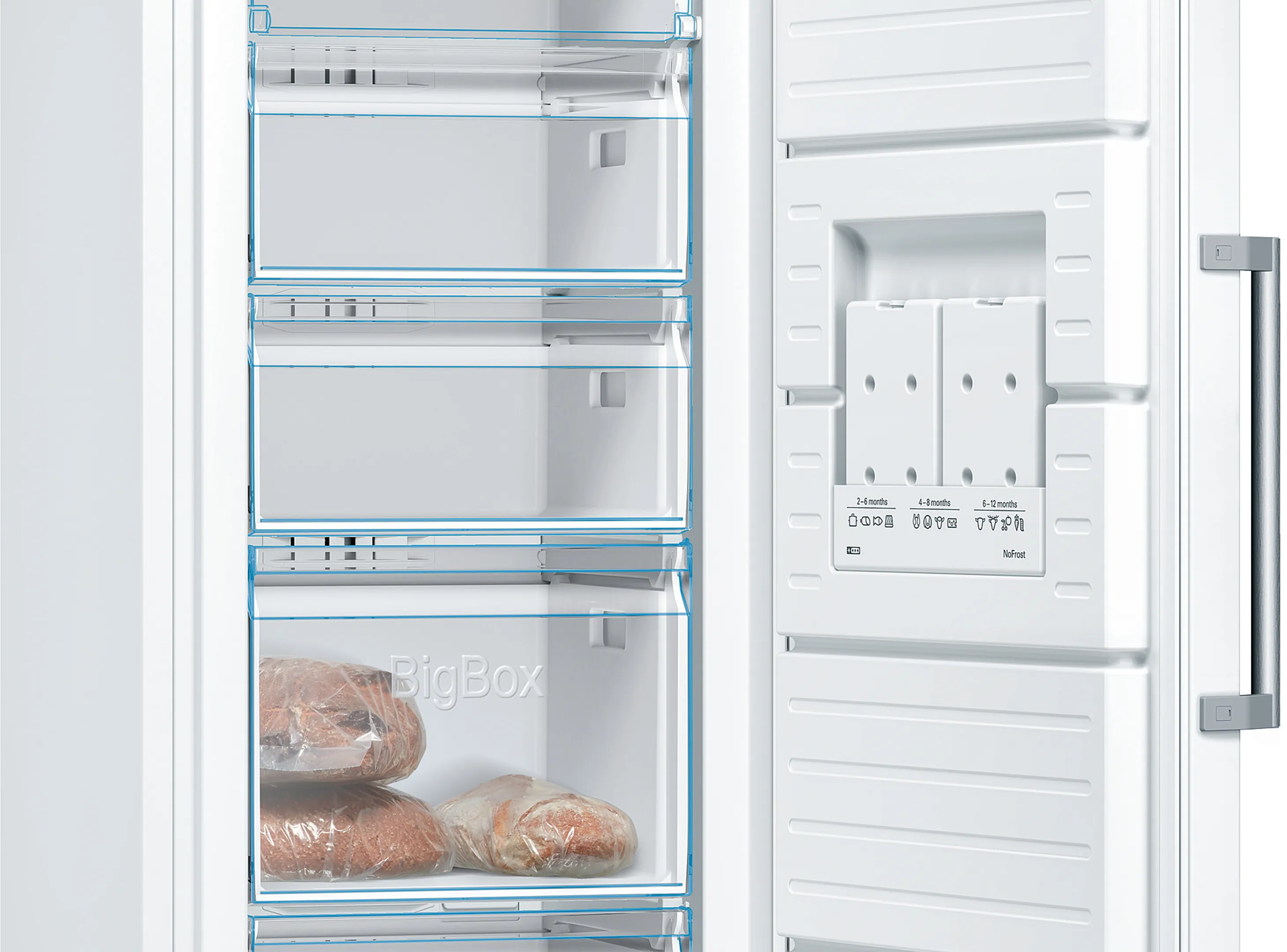 BOSCH GSN36CWEV SERIE 4 congélateur pose-libre - 186cm