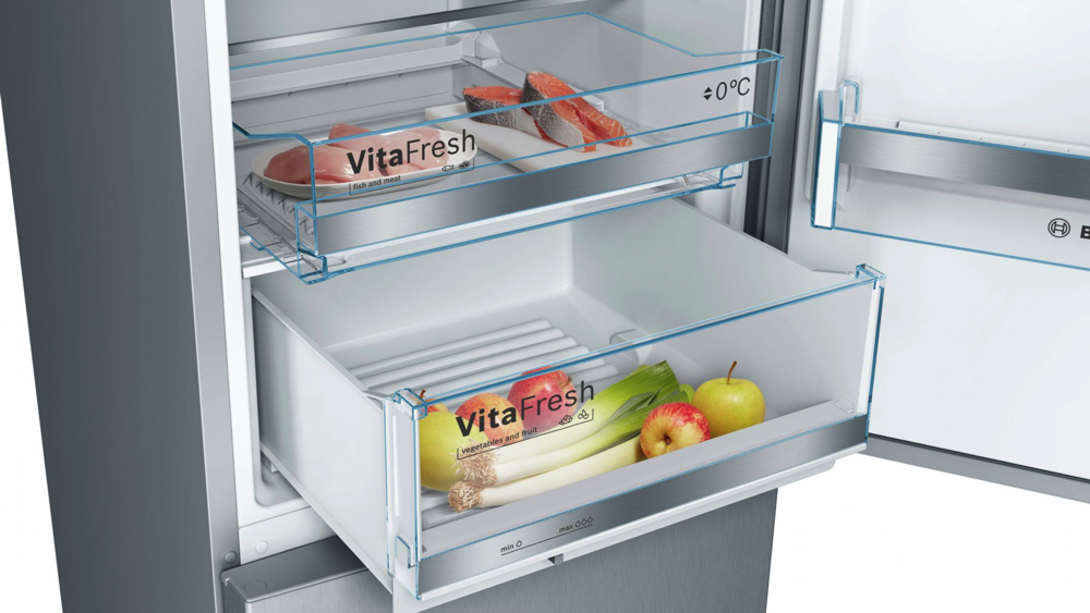 BOSCH KGE36ALCA SERIE 6 combiné réfrigérateur-congélateur pose-libre - 186cm