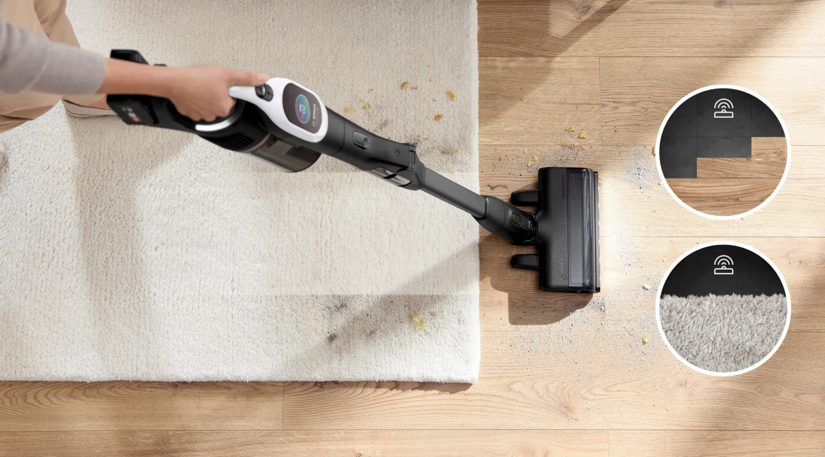 BOSCH BCS1041WAC Unlimited 10 aspirateur balai