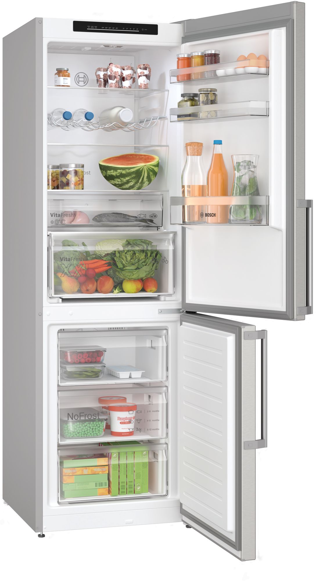 BOSCH KGN36VICT SERIE 4 combiné réfrigérateur-congélateur pose-libre - 186cm