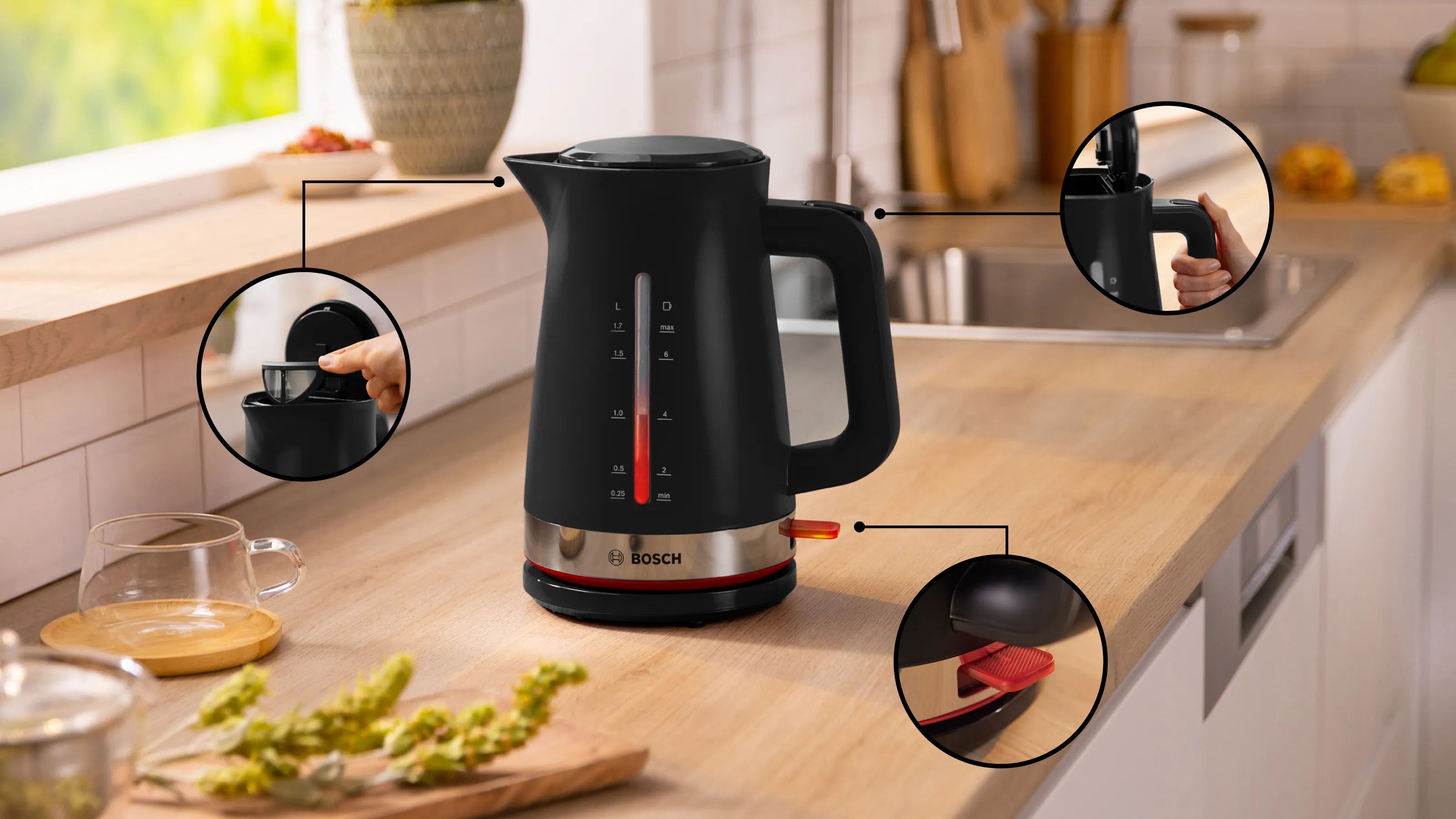 BOSCH TWK4M223 MYMOMENTS bouilloire