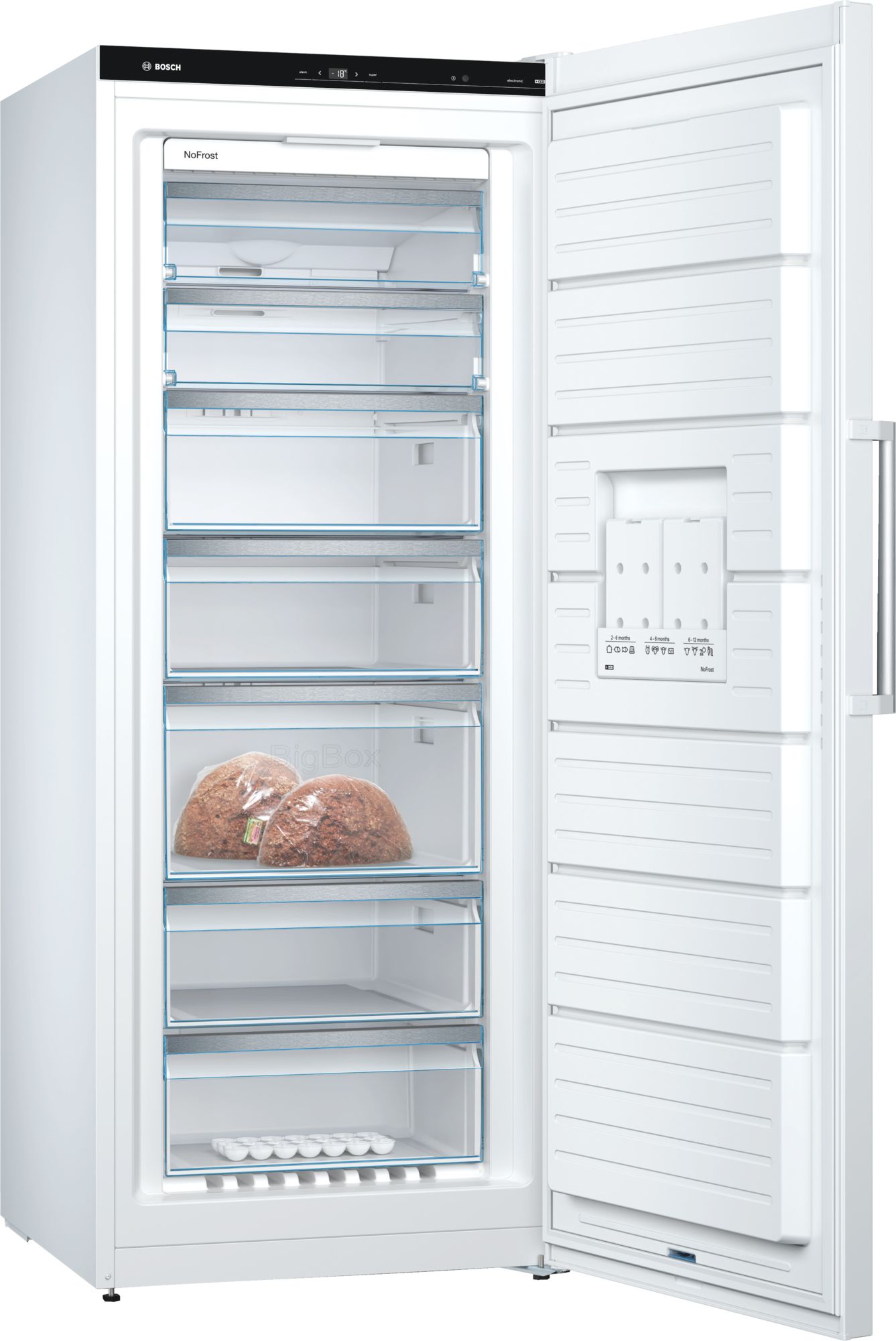 BOSCH GSN54DWCV SERIE 6 surgélateur pose-libre - 176cm