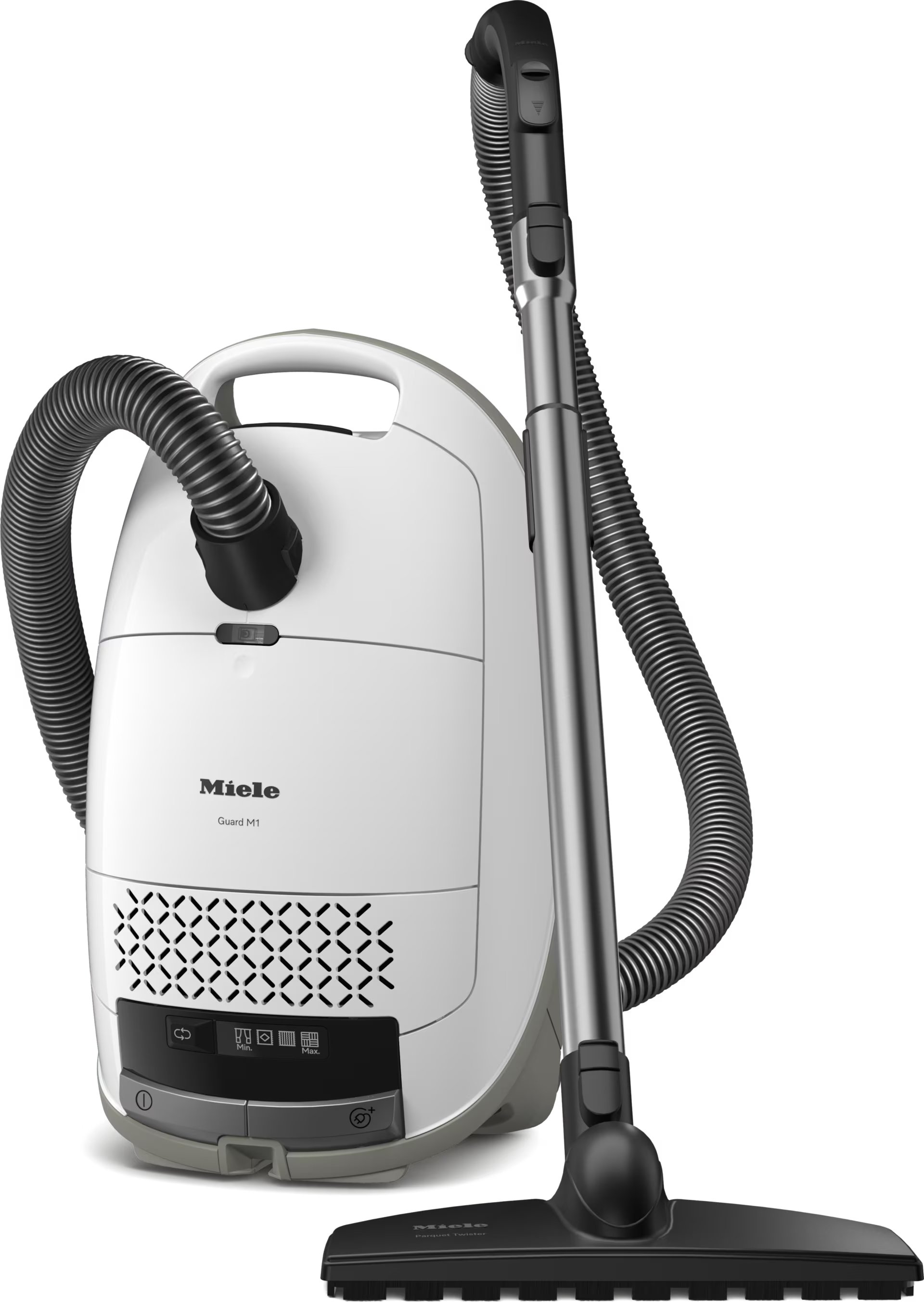 MIELE GUARDM1PARQUETFLEXBRILLIANTWHITECE GUARD GUARD Aspirateur traîneau blanc