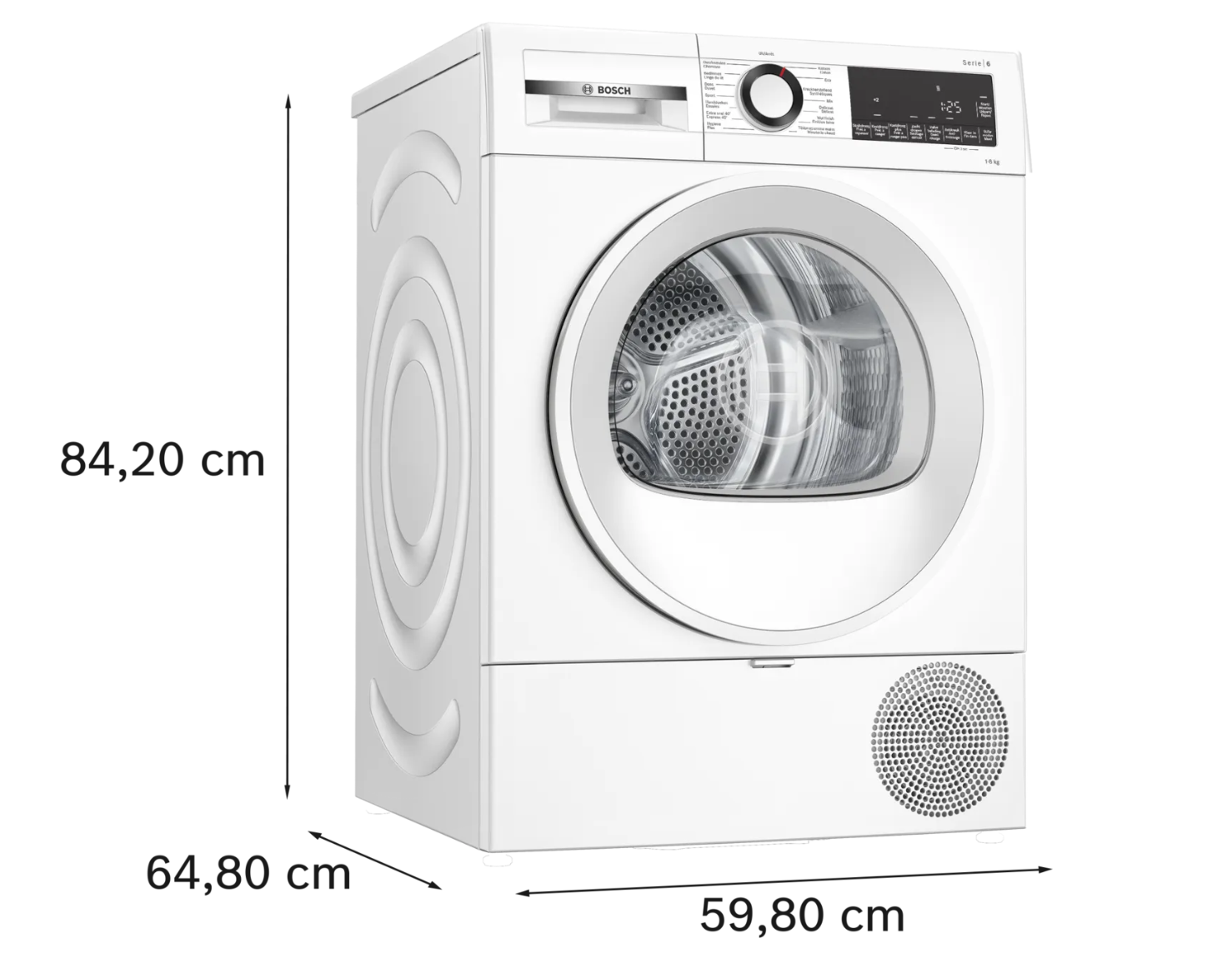 BOSCH WQG133DEFG Serie 8 seche-linge