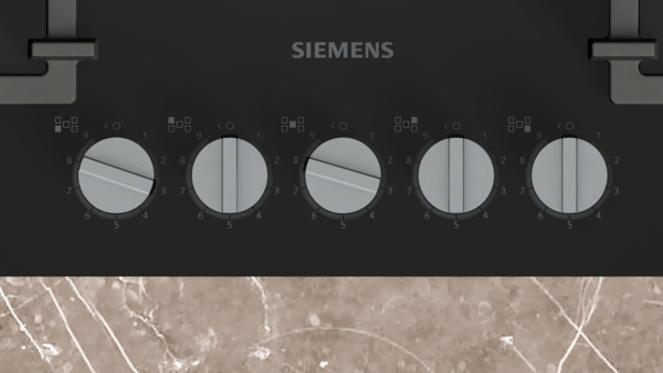 SIEMENS EP7A6QI40 IQ500 table de cuisson au gaz - 75cm