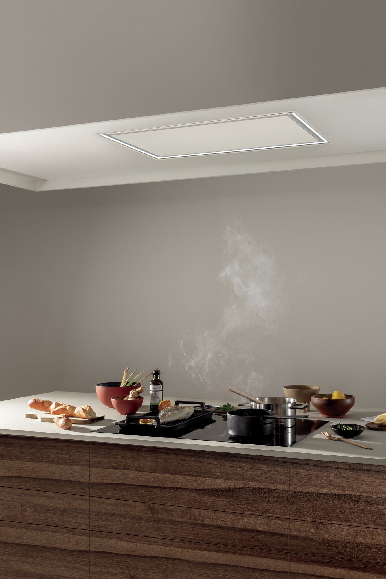 NOVY 6931 Pureline Pro hotte plafonnier - 90cm
