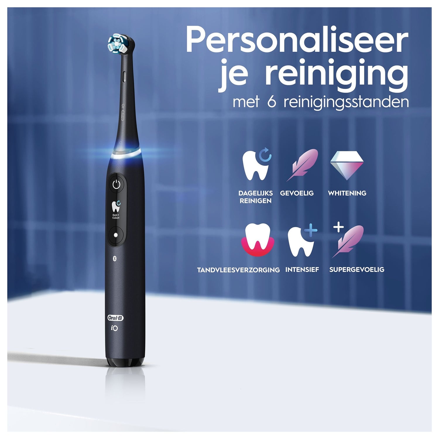 ORAL B OBIO8BL brosse à dents électrique