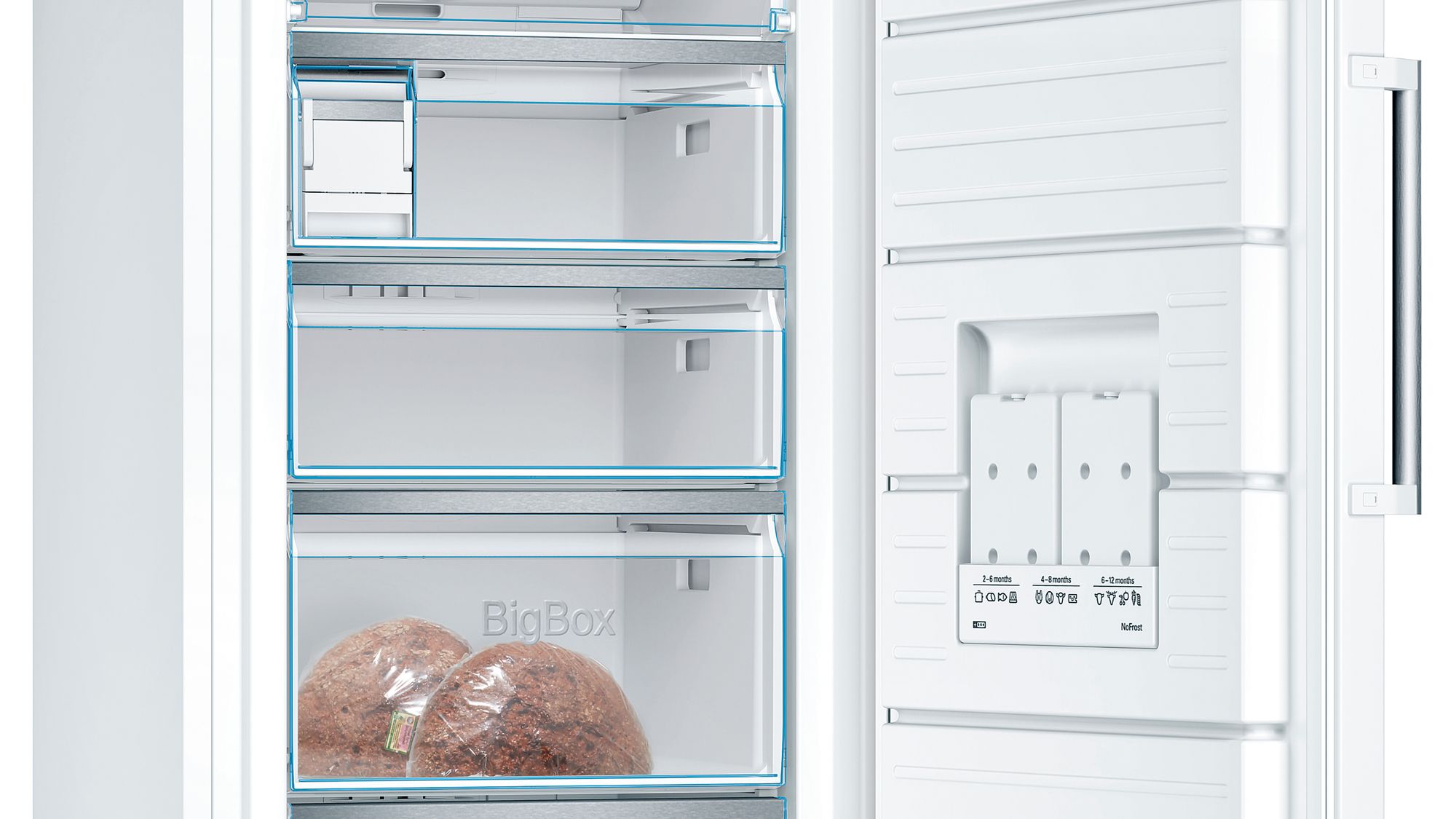 BOSCH GSN51AWCV SERIE 6 congélateur pose-libre - 161cm