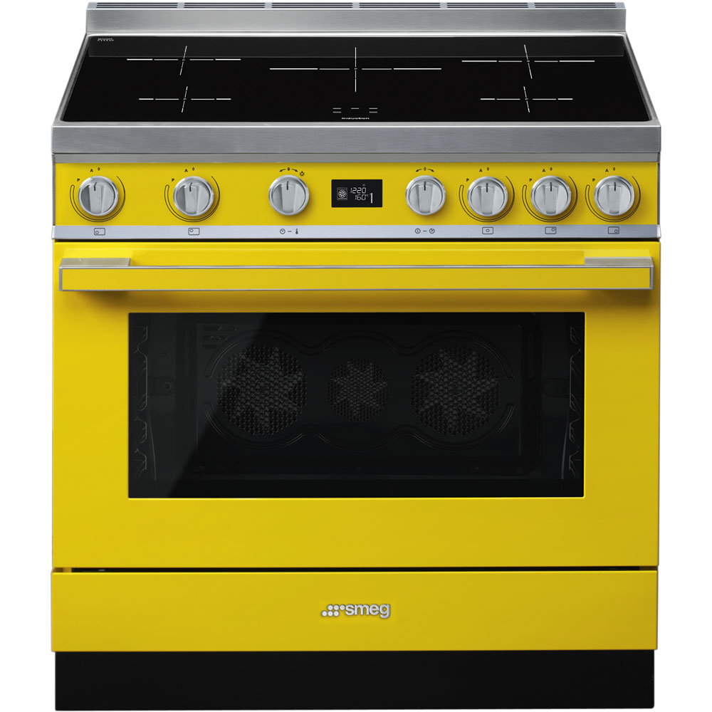 SMEG CPF9IPYW cuisinière avec taque à induction - 90cm