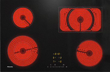 MIELE KM6542FL table de cuisson vitrocéramique - 75cm