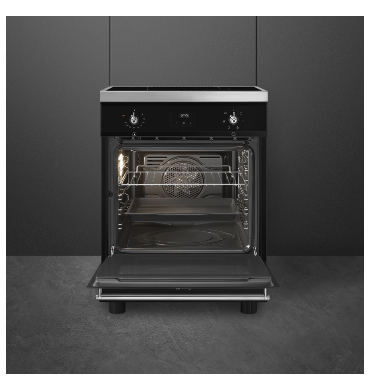 SMEG C6IMBLT2 cuisinière avec taque à induction - 60cm