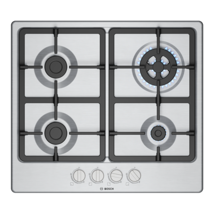 BOSCH PGH6B5K90 SERIE 4 table de cuisson au gaz - 60cm