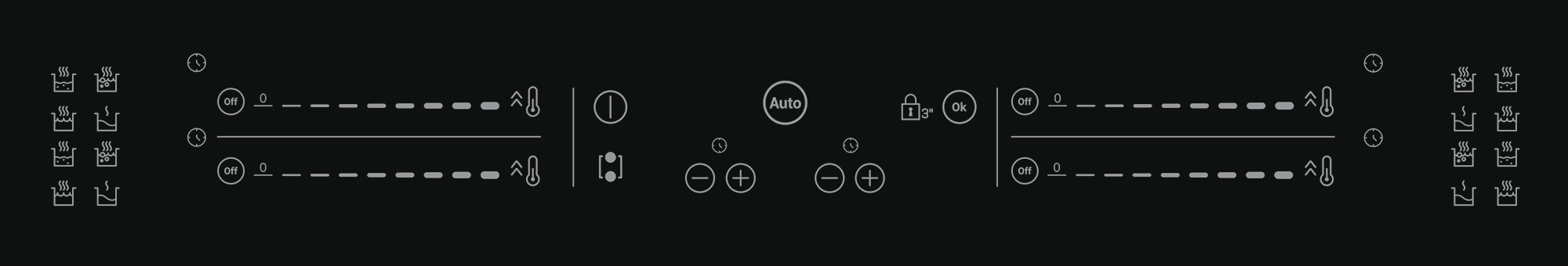 BEKO HII84540IFT table de cuisson à induction - 77cm