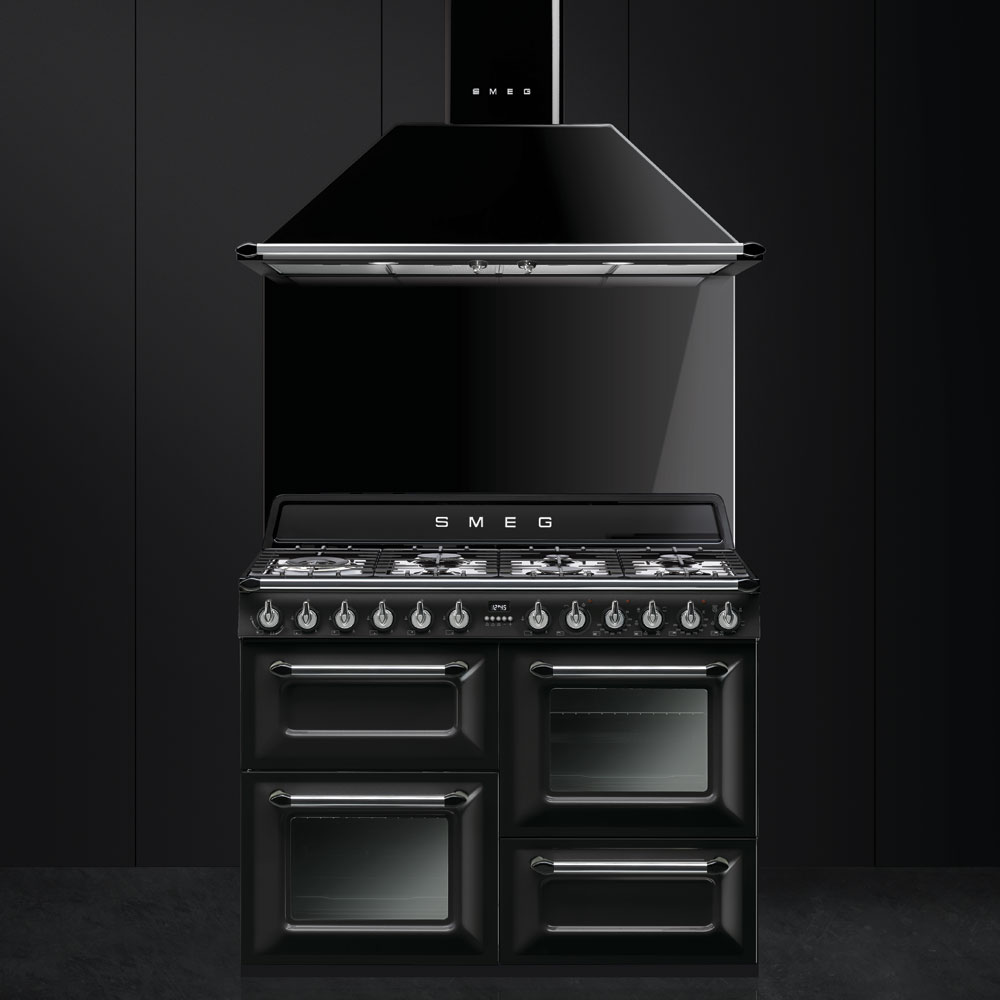 SMEG TR4110BL1 cuisinière avec taque à gaz - 110cm