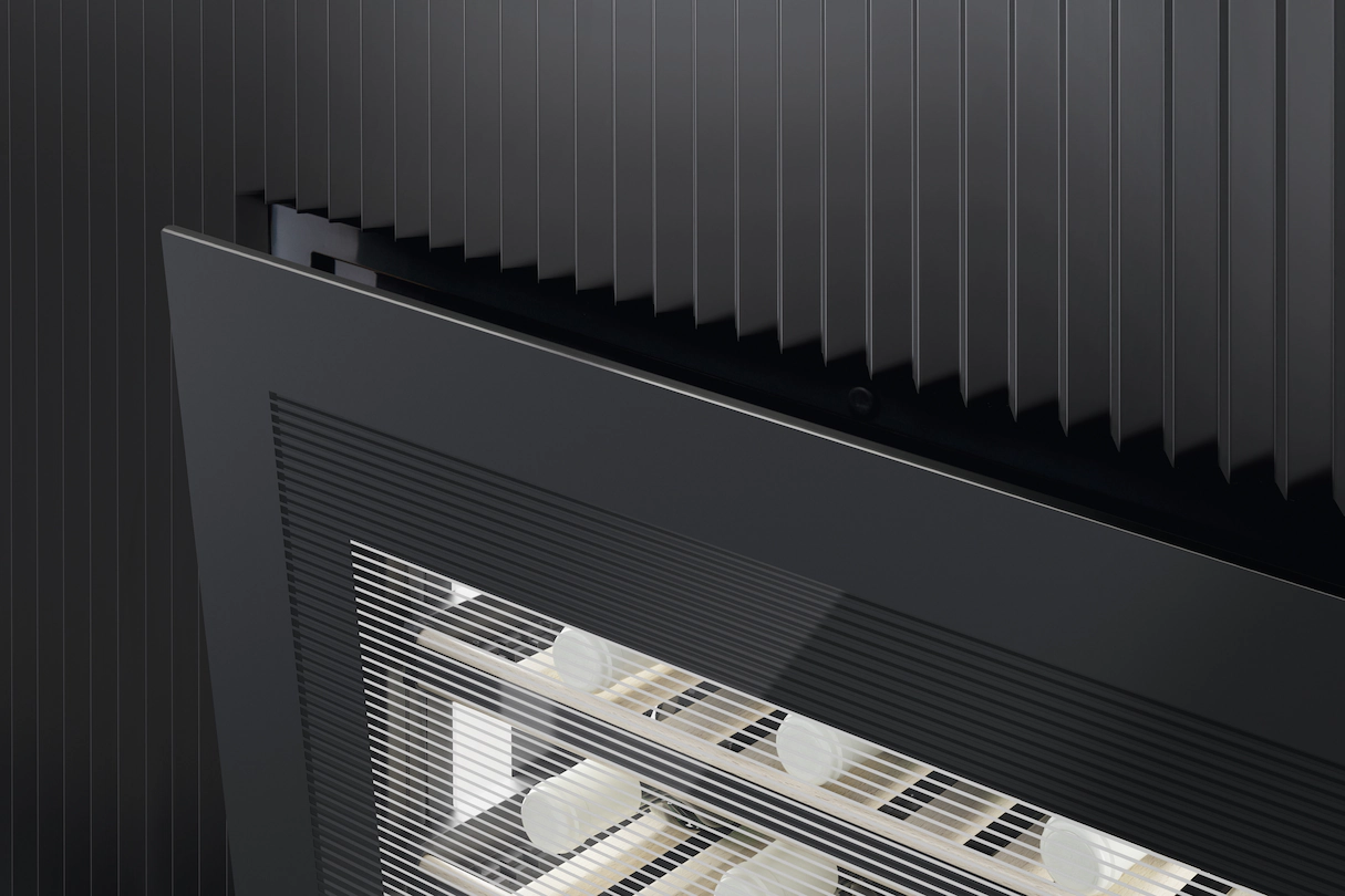 MIELE KWT7112IG125GALAEDITIONOBSIDIENBLACKMATT Pureline cave à vin encastrable