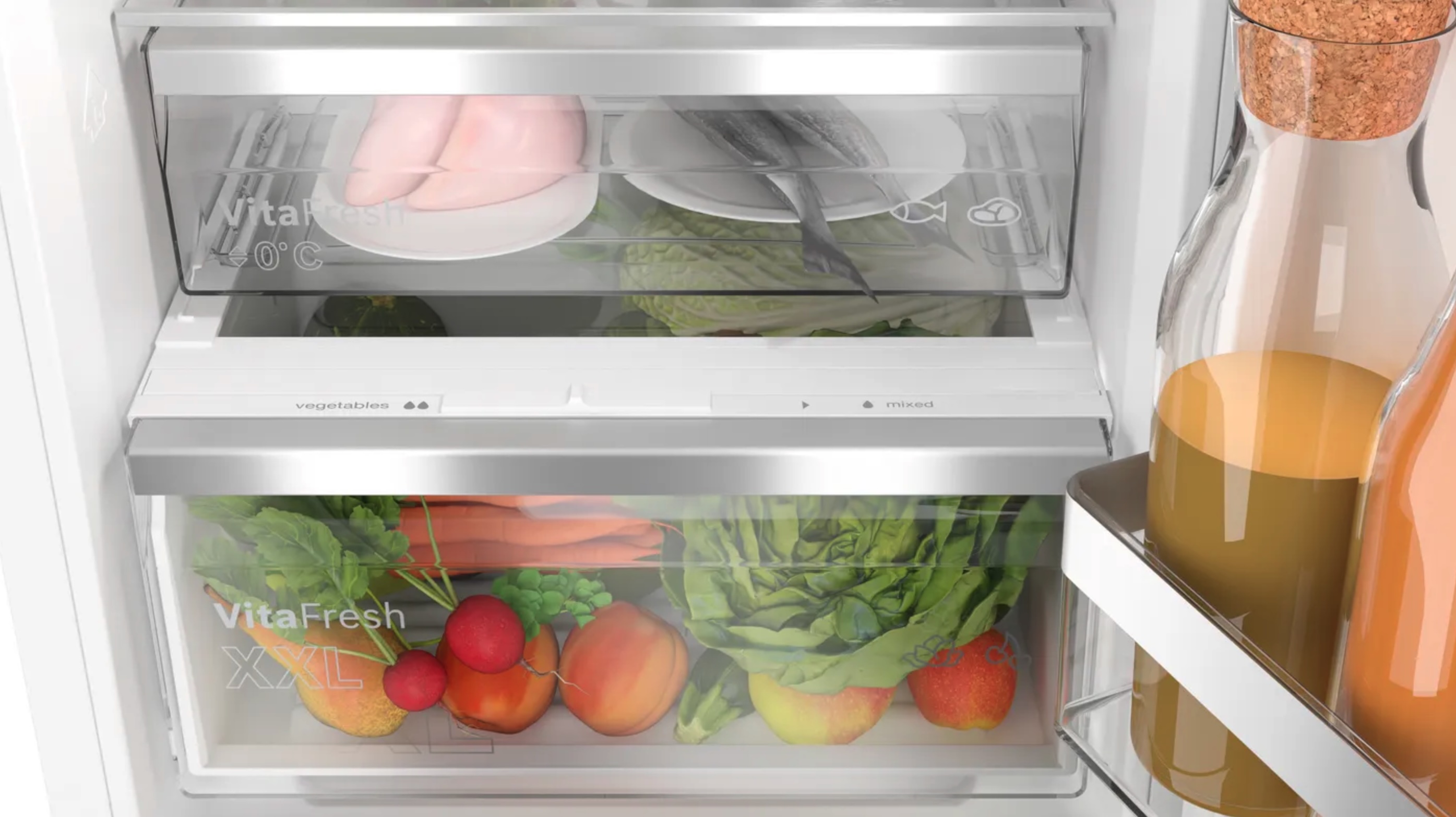 BOSCH KIN86ADB0 Serie 6 combiné réfrigérateur-congélateur - 178cm