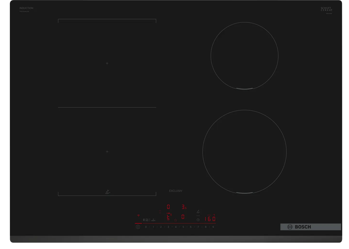 BOSCH PVS731HC1M SERIE 6 table de cuisson à induction - 70cm
