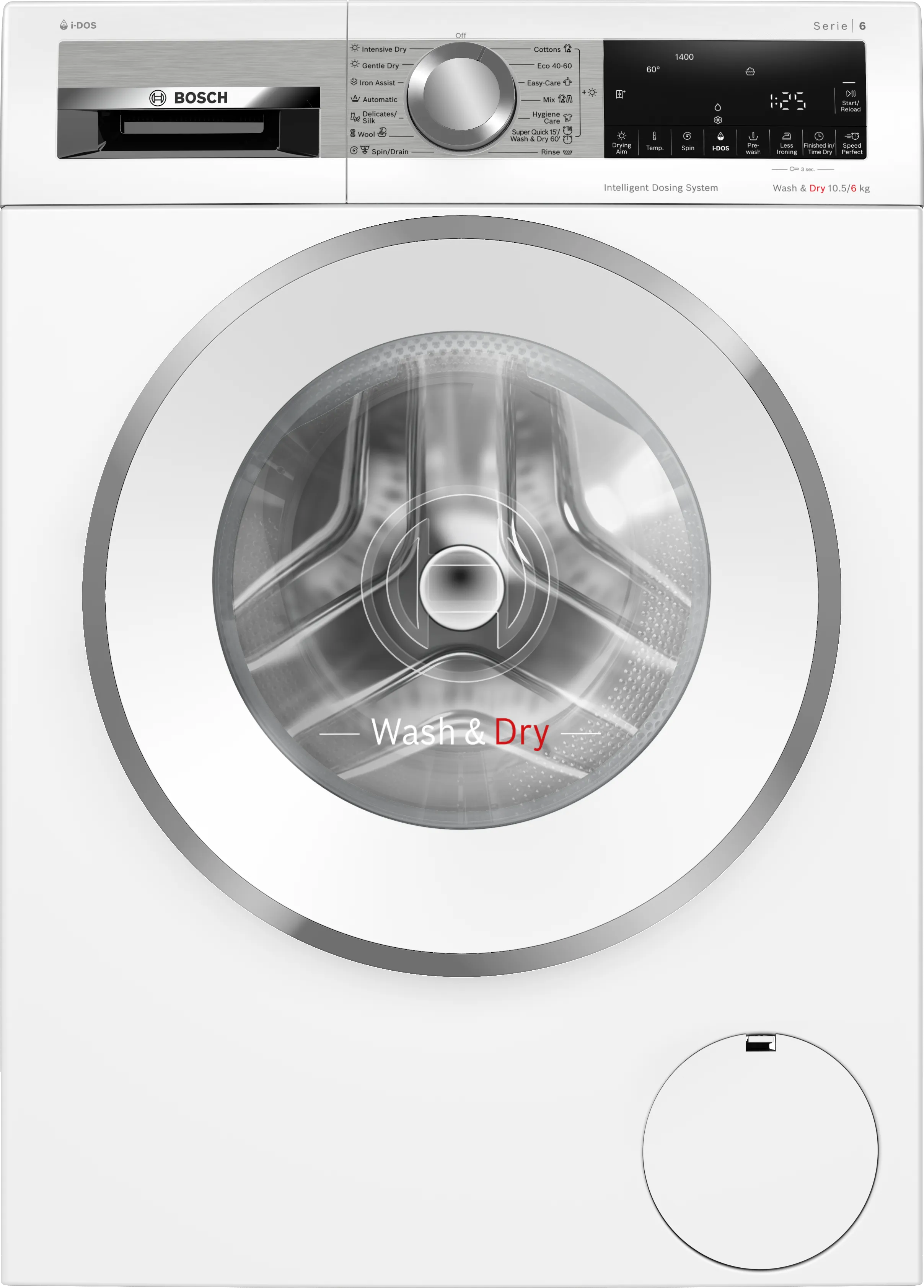 BOSCH WNG254A9BY SERIE 6 lave-linge séchant