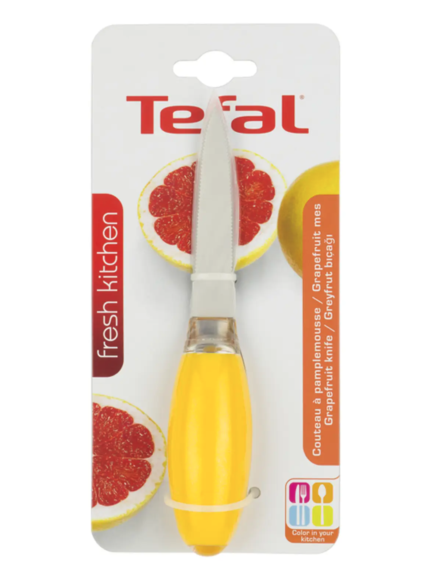 TEFAL K2080614 couteau à pamplemousse