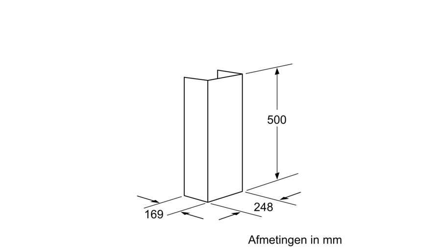 BOSCH DHZ1224 extension de cheminée