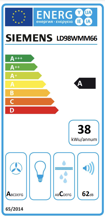 SIEMENS LD98WMM66 IQ700 hotte plan de travail - 90cm
