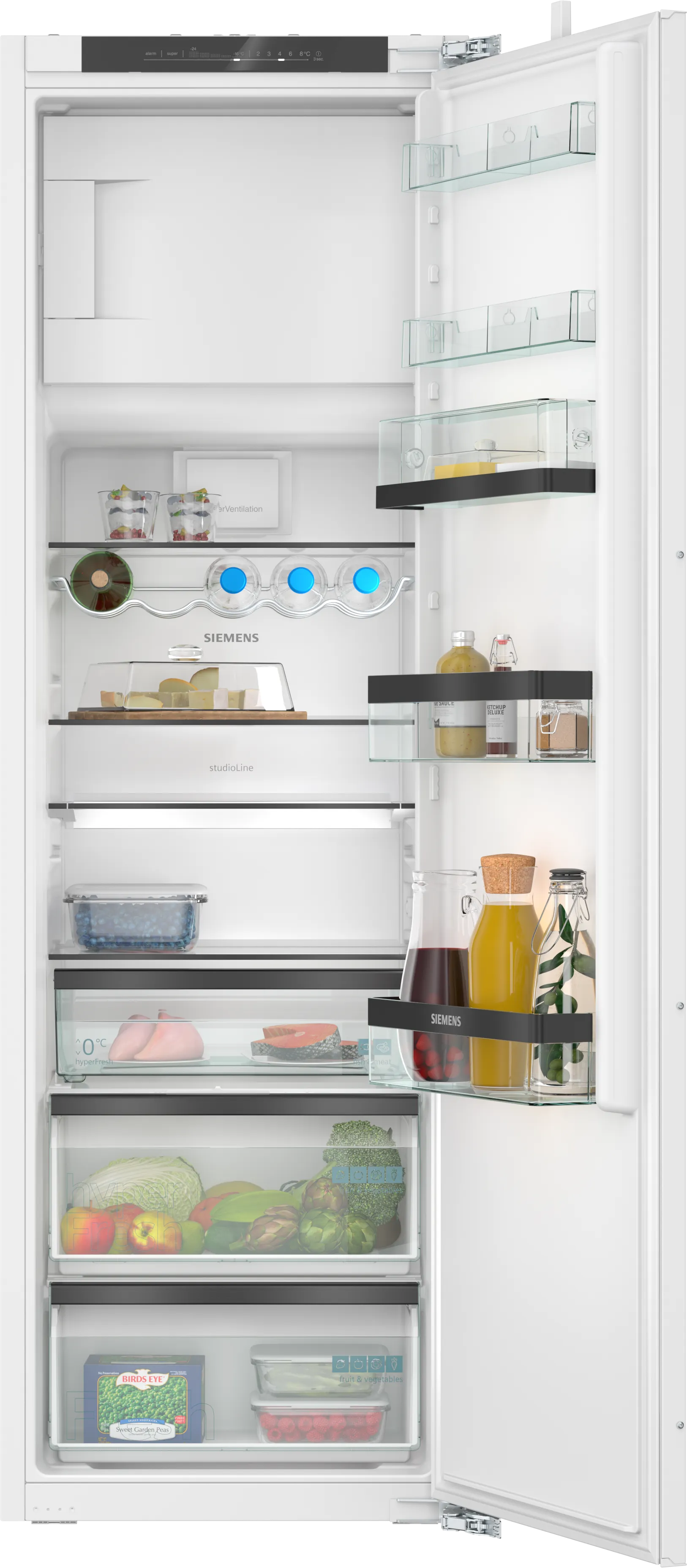 SIEMENS KI82LSDD0 IQ500 refrigérateur avec surgélateur - 177cm