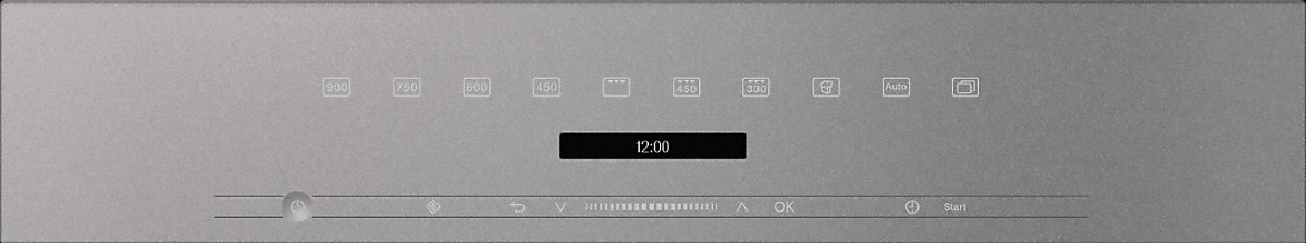 MIELE M7244GRGR VITROLINE four à micro-ondes avec grill - 45cm