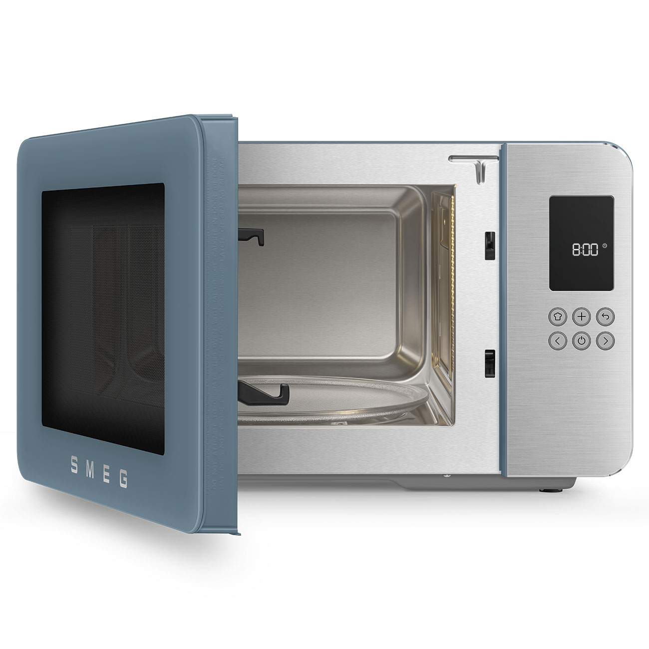 SMEG MOC01SBMEU four à micro-ondes avec grill pose-libre