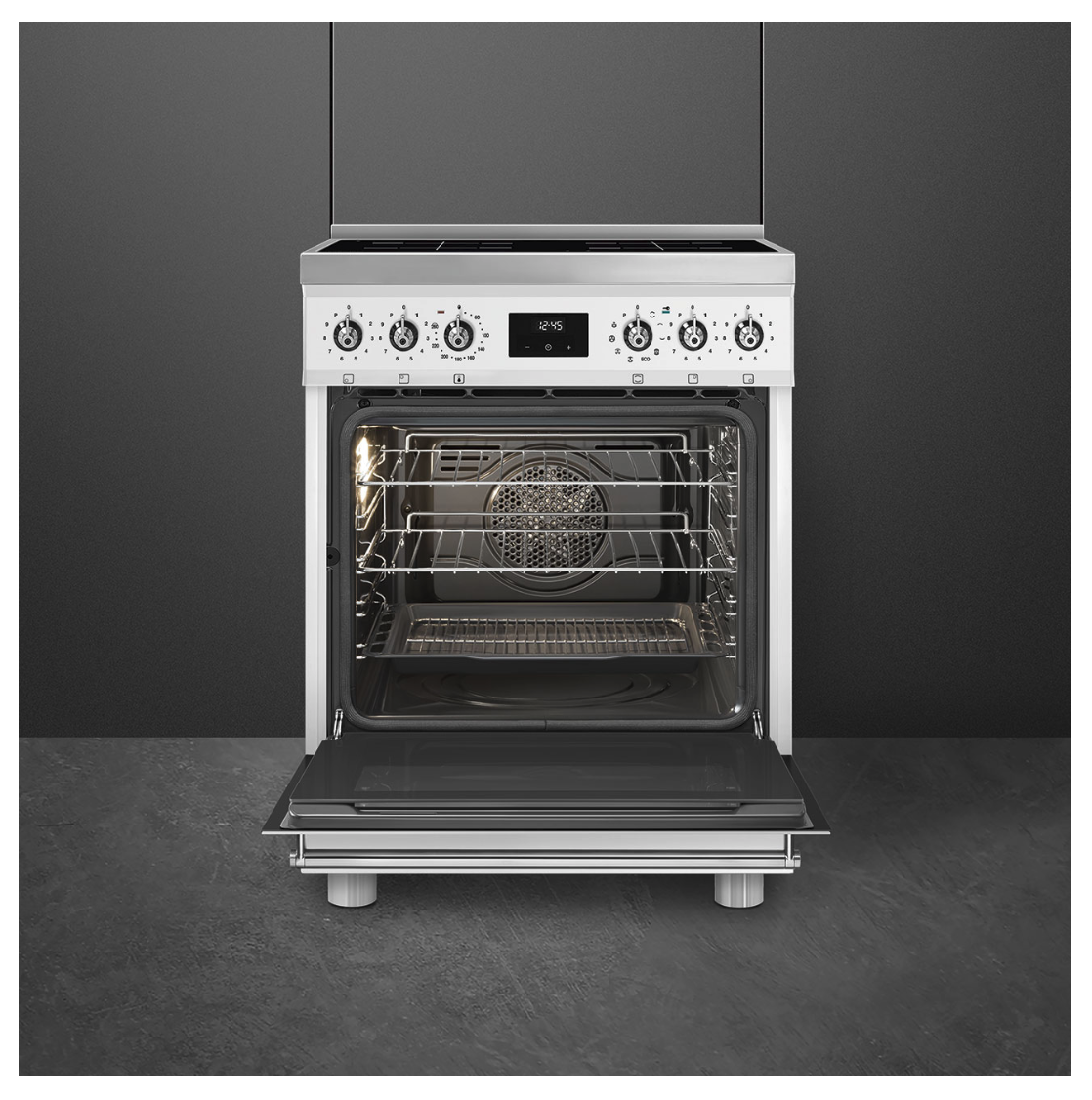 SMEG C6IPWHM2 cuisinière avec taque à induction - 60cm