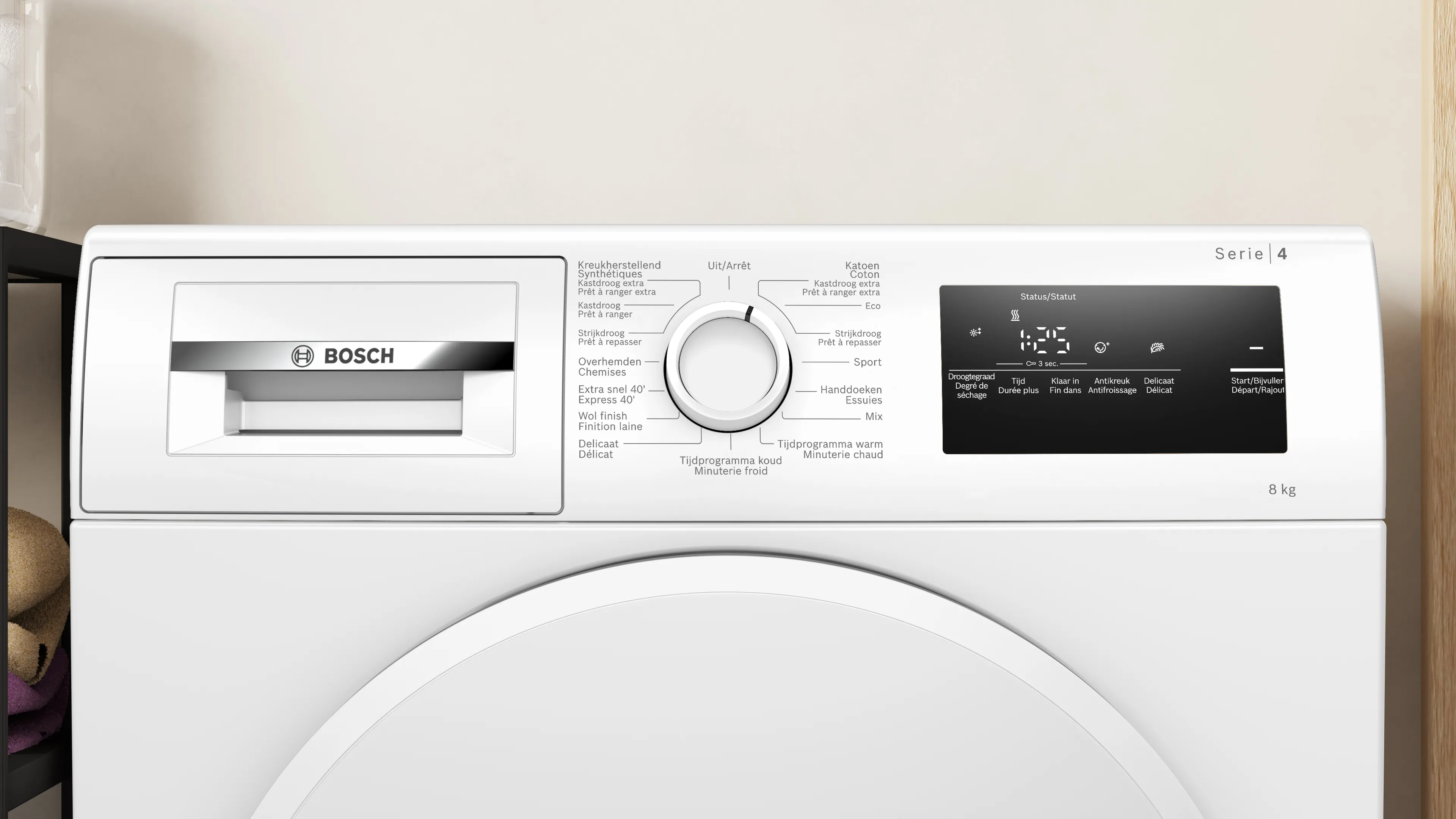 BOSCH WTH8300WFG SERIE 8 seche-linge
