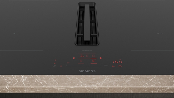 SIEMENS ED807HQ26E IQ500 table de cuisson avec hotte integrée - 80cm