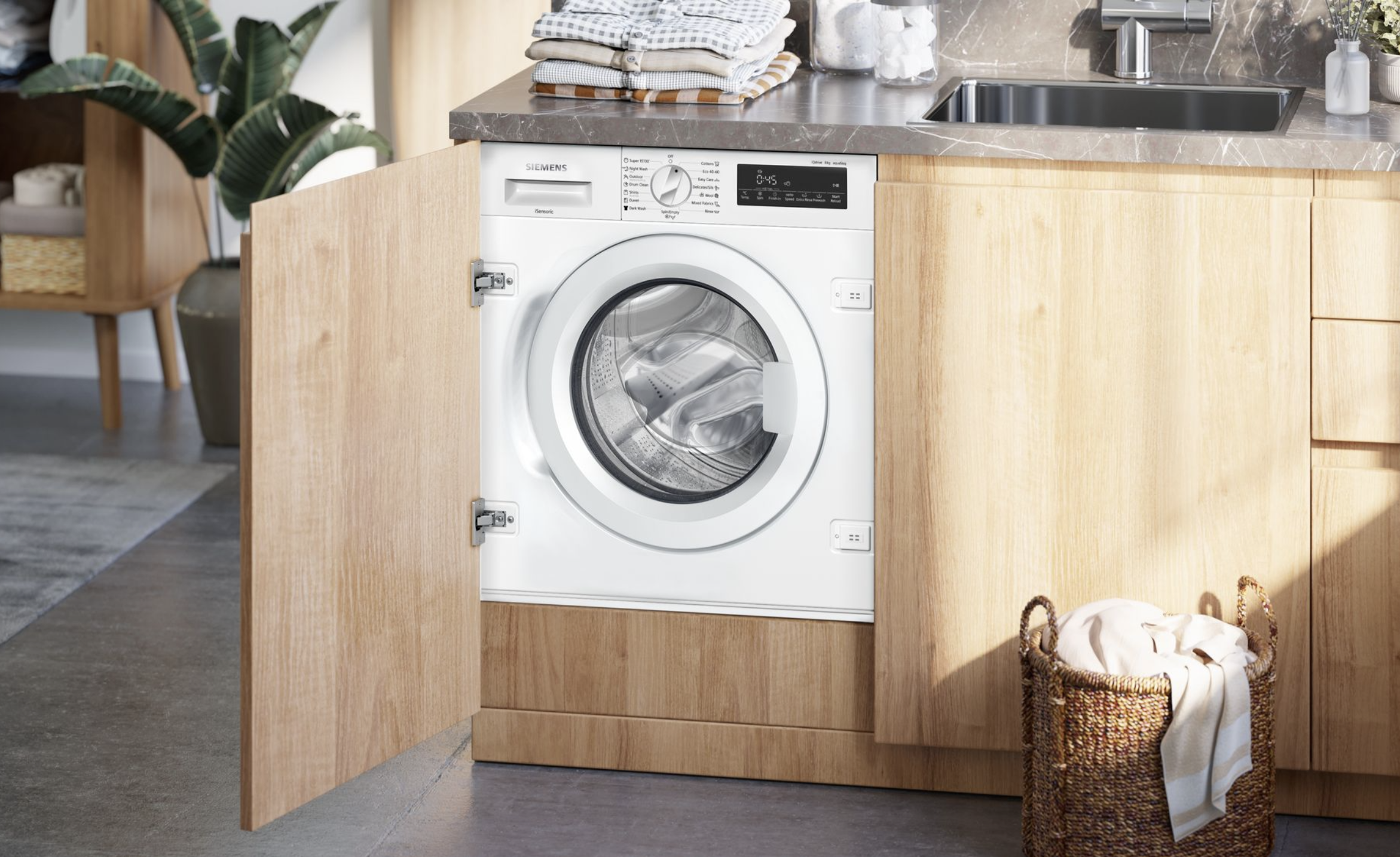 SIEMENS WI14W542EU IQ700 lave-linge encastrable