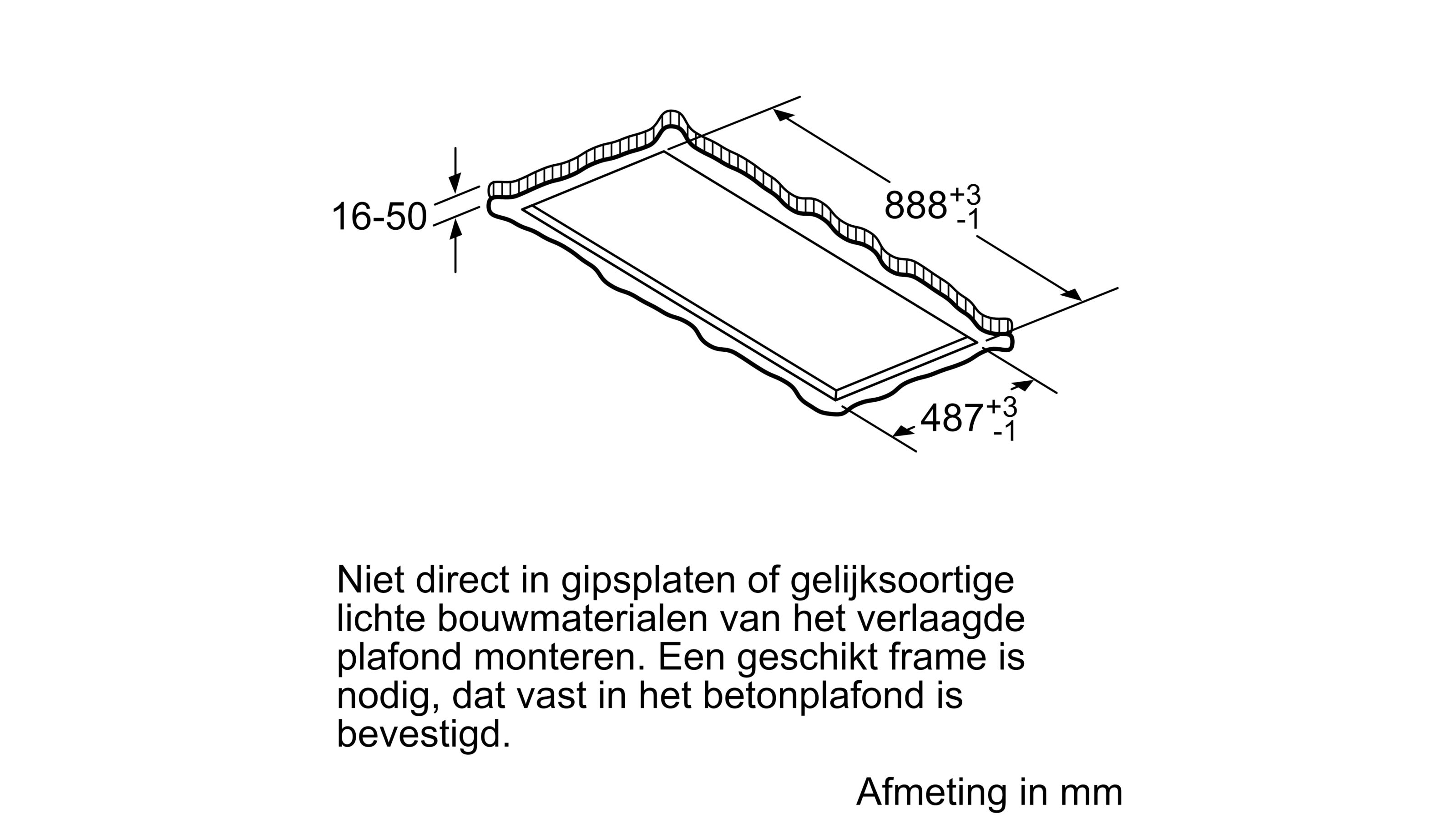 BOSCH DRC99PS20 SERIE 8 hotte plafonnier - 90cm