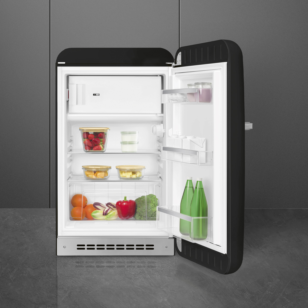 SMEG FAB10RBL6 réfrigérateur pose-libre avec surgélateur - 96cm