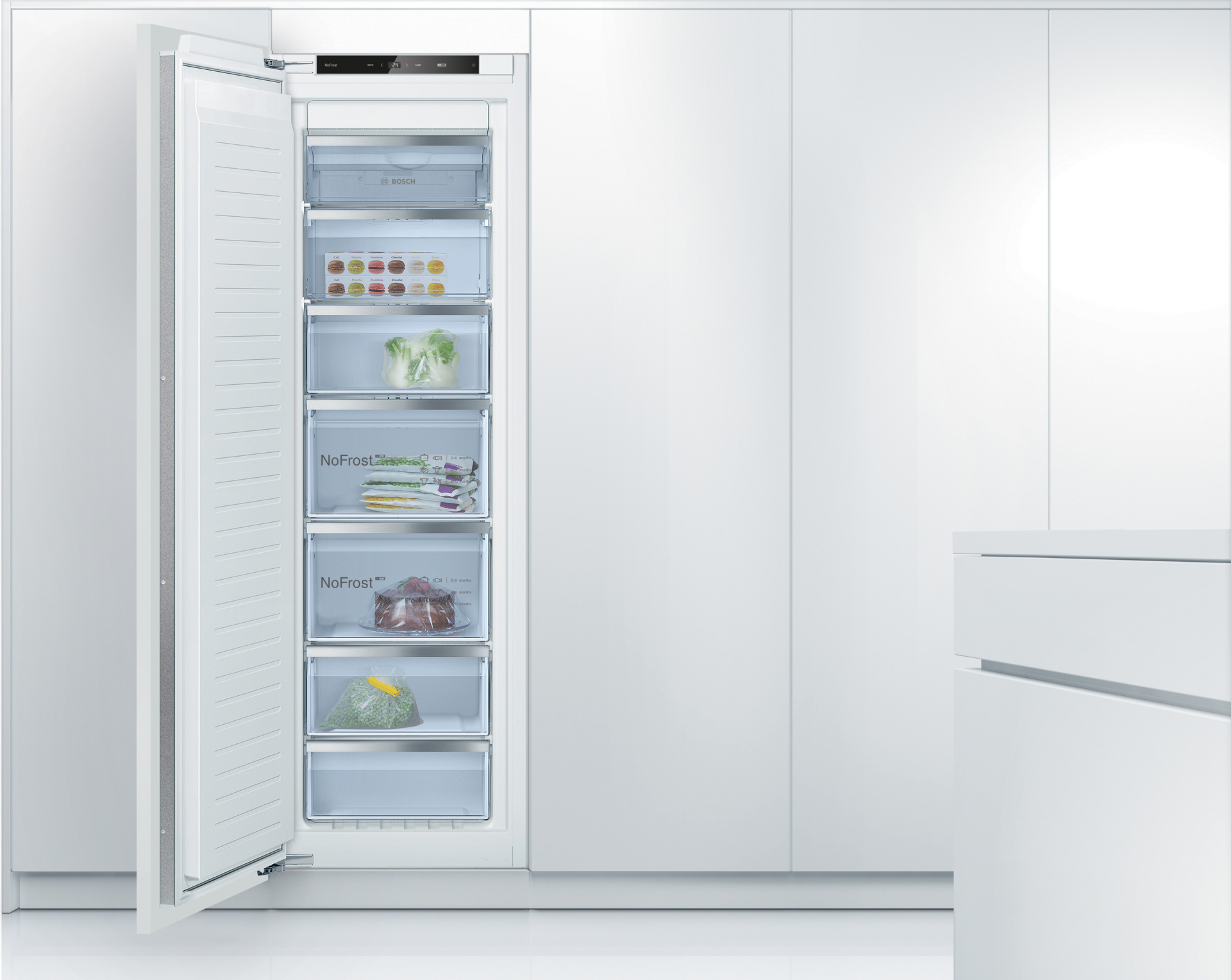 BOSCH GIN81ACD0 congélateur encastrable - 178cm