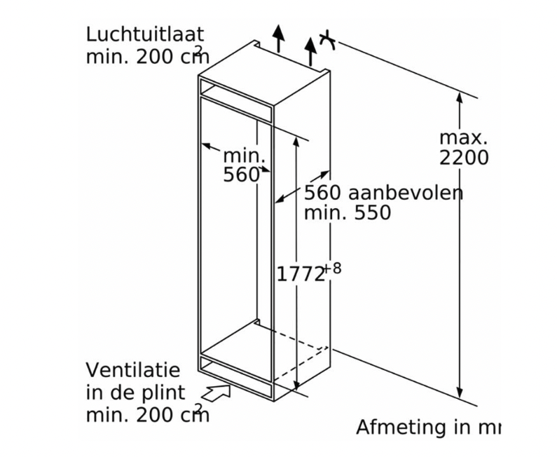 BOSCH KIN86SDD0 SERIE 6 combiné réfrigérateur-congélateur - 177,5cm