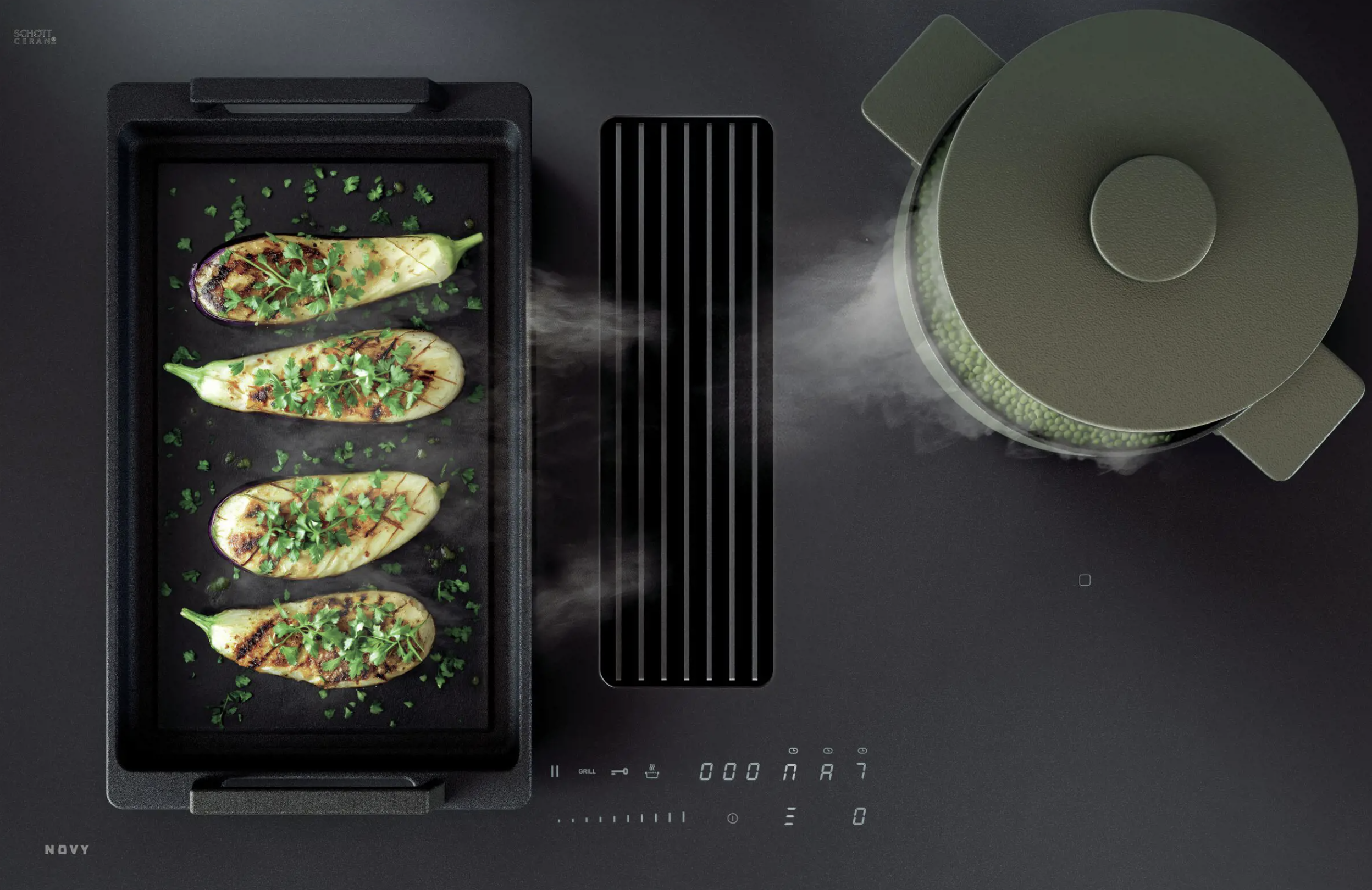 NOVY 1861-G1 EASY table de cuisson à induction - 80cm