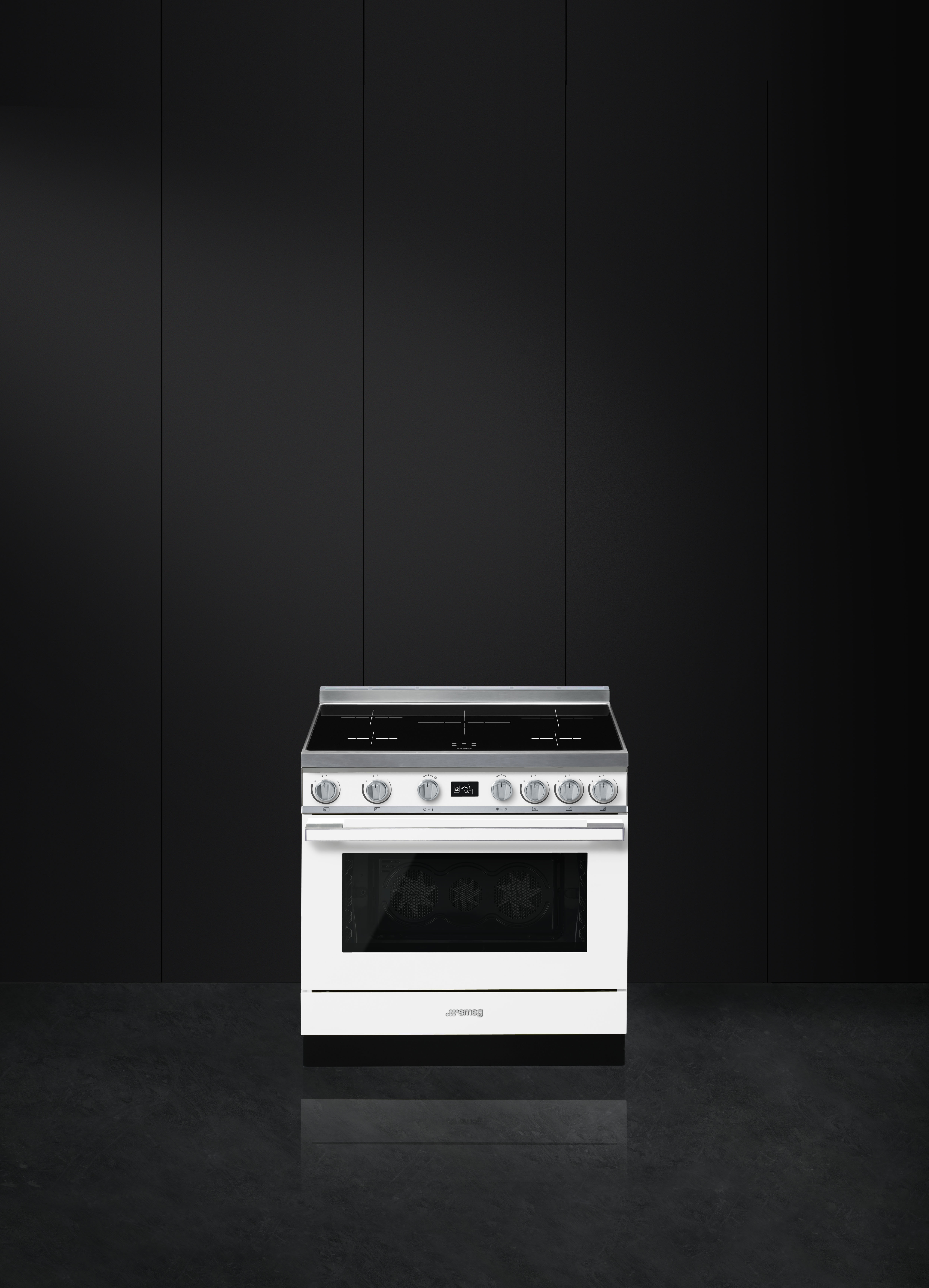 SMEG CPF9IPWH cuisinière avec taque à induction - 90cm